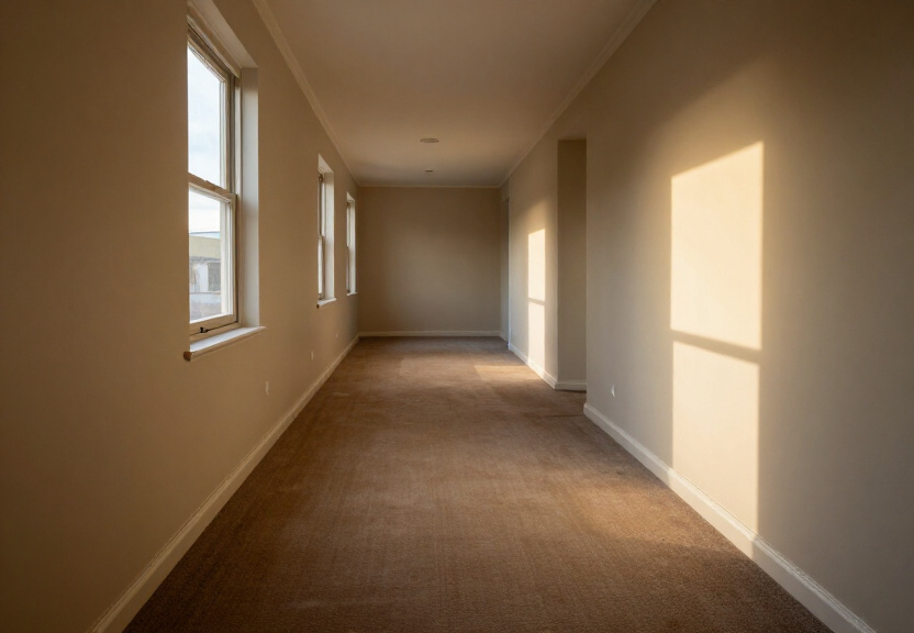 Restored carpet in a Russell Vale home after water damage treatment